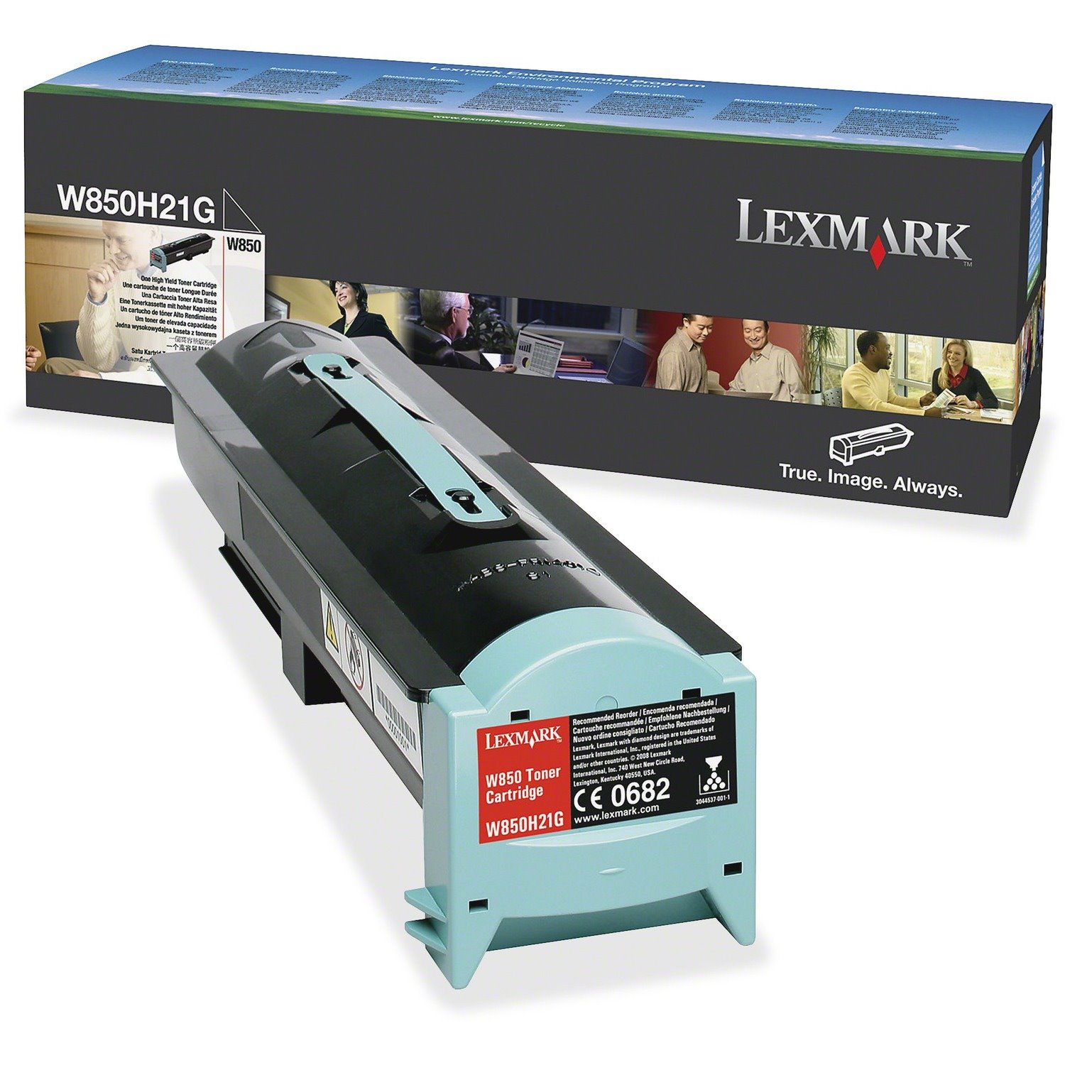 Lexmark W850H21G Original Laser Toner Cartridge - Black - 1 Pack