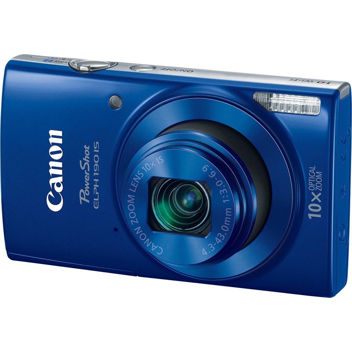 Canon PowerShot 190 IS 20 Megapixel Compact Camera - Blue