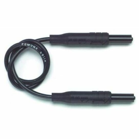 Pomona Retractable Sheath Banana Plug Patch Cord