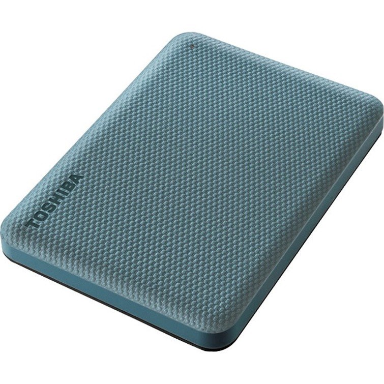 Dynabook Canvio Advance 1 TB Portable Hard Drive - External - Green Textured