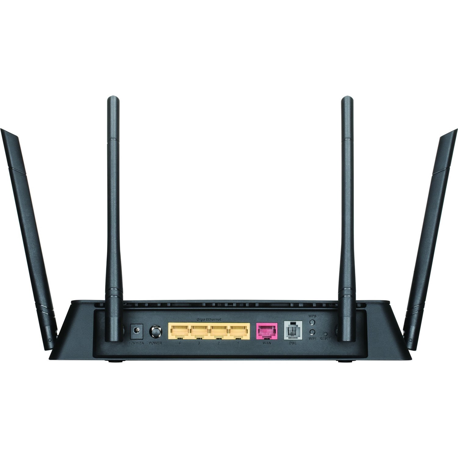 D-Link DSL-3890 Wi-Fi 5 IEEE 802.11ac Ethernet, ADSL2+, VDSL2 Modem/Wireless Router