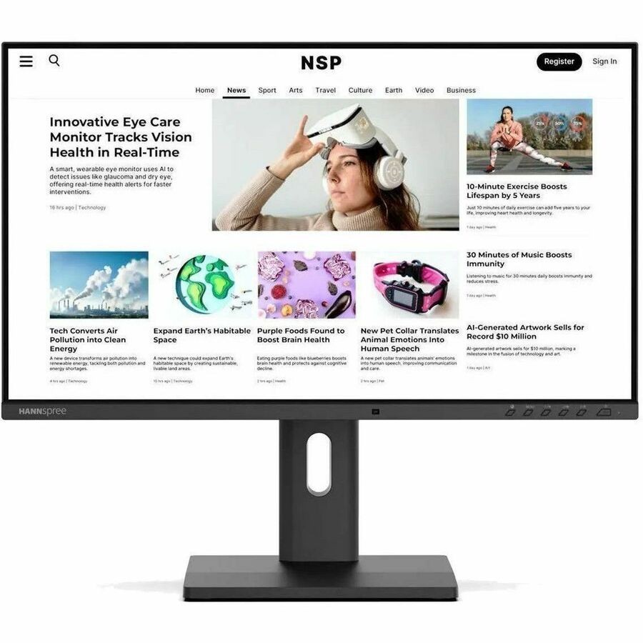 Hannspree EB241CJB 24 Zoll Klasse Full HD LED-Monitor - 16:9 Format
