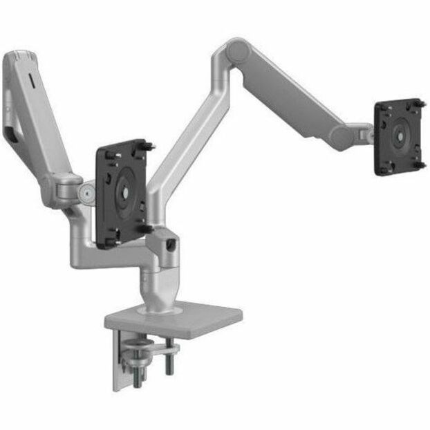 Humanscale M/Flex Mounting Arm for Monitor - Polished Aluminum, White
