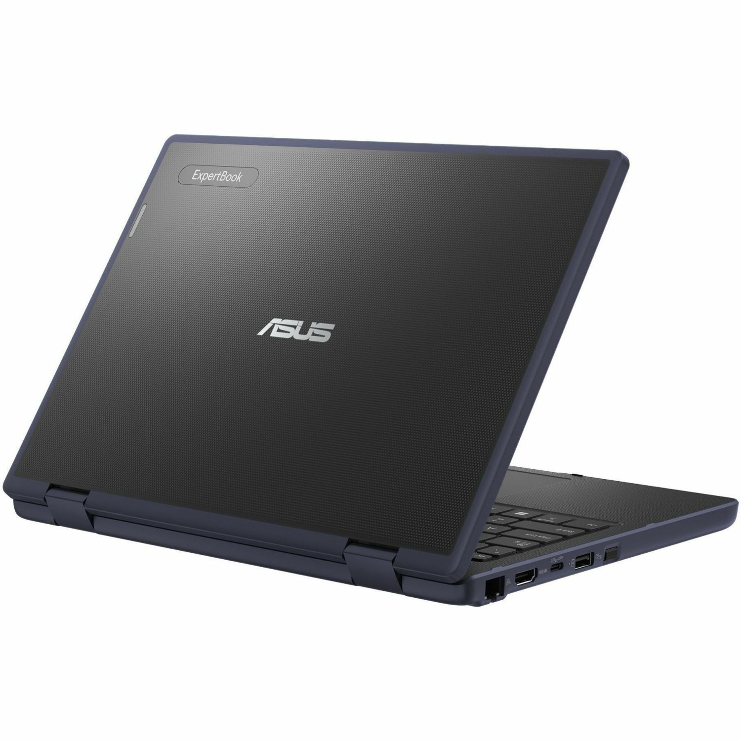 Asus BR1104F BR1104FTA-NS0069XA 11.6" Touchscreen Rugged Convertible 2 in 1 Notebook - HD - 60 Hz - Intel N-Series N150 - 8 GB - 256 GB SSD - English Keyboard - Mineral Gray