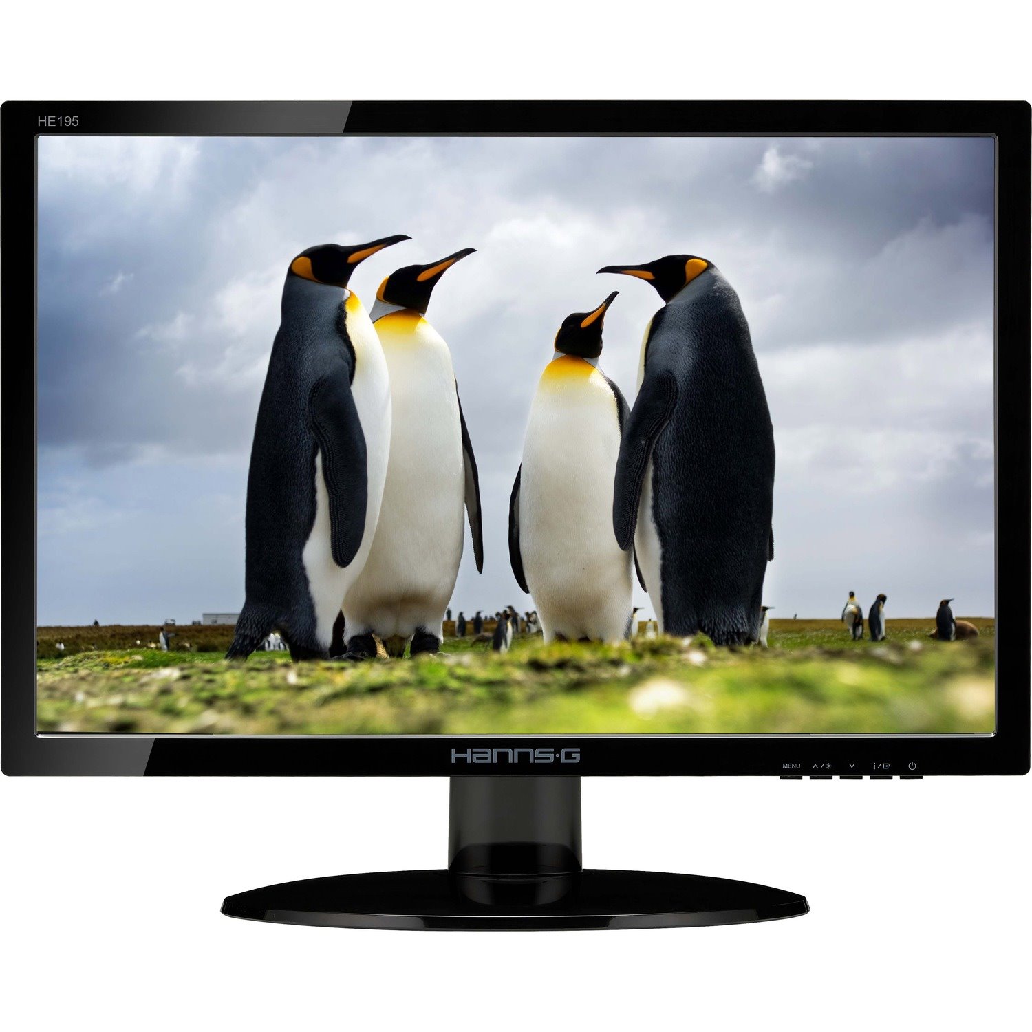 Hanns.G HE195ANB WXGA LCD Monitor - 16:9 - Glossy Black