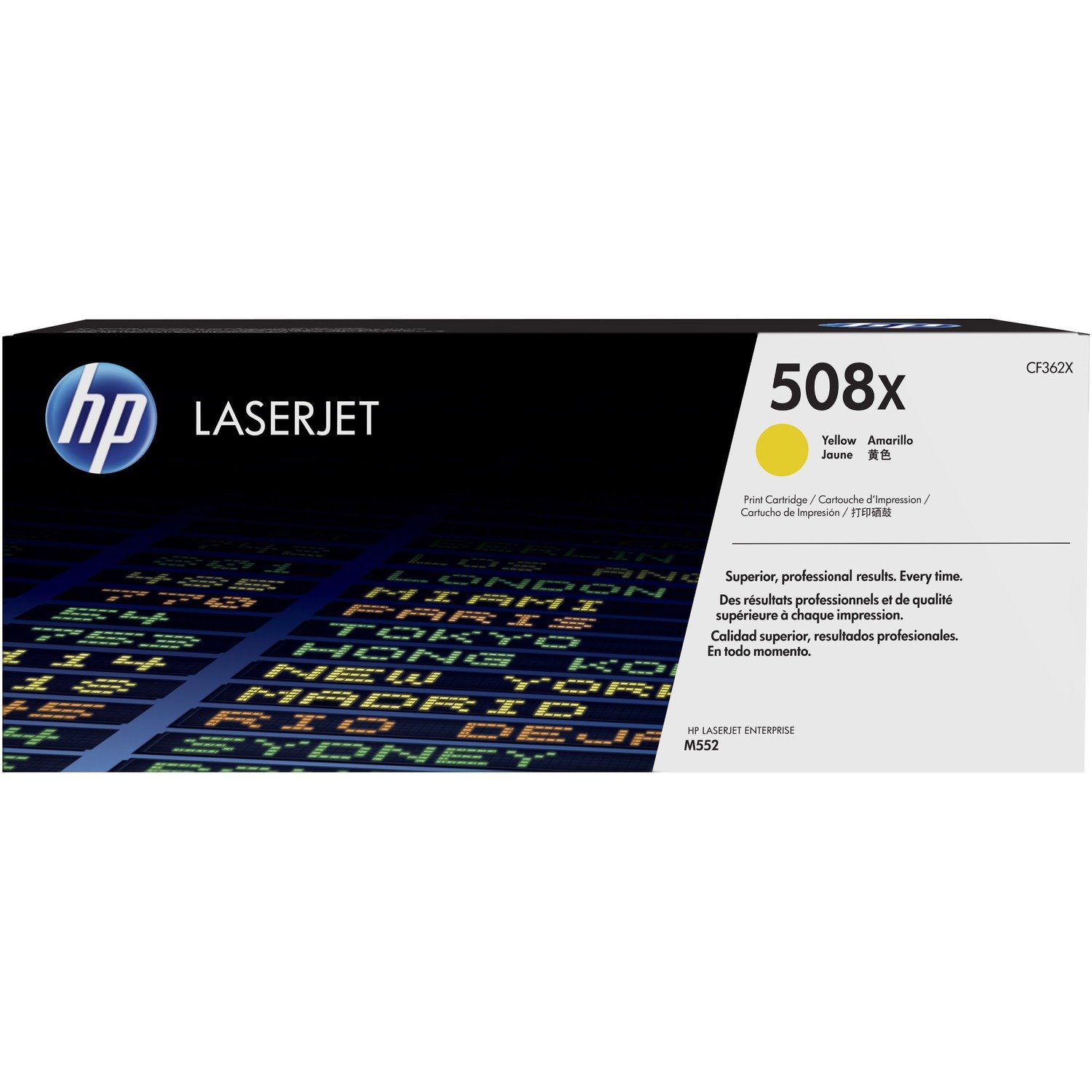 HP 508X Original High Yield Laser Toner Cartridge - Yellow Pack