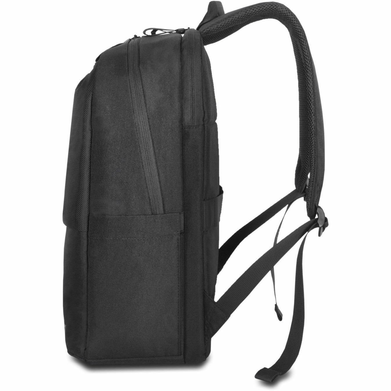 V7 Eco-Friendly CBP16-ECO2 Carrying Case (Backpack) for 39.6 cm (15.6") to 40.6 cm (16") Notebook - Black