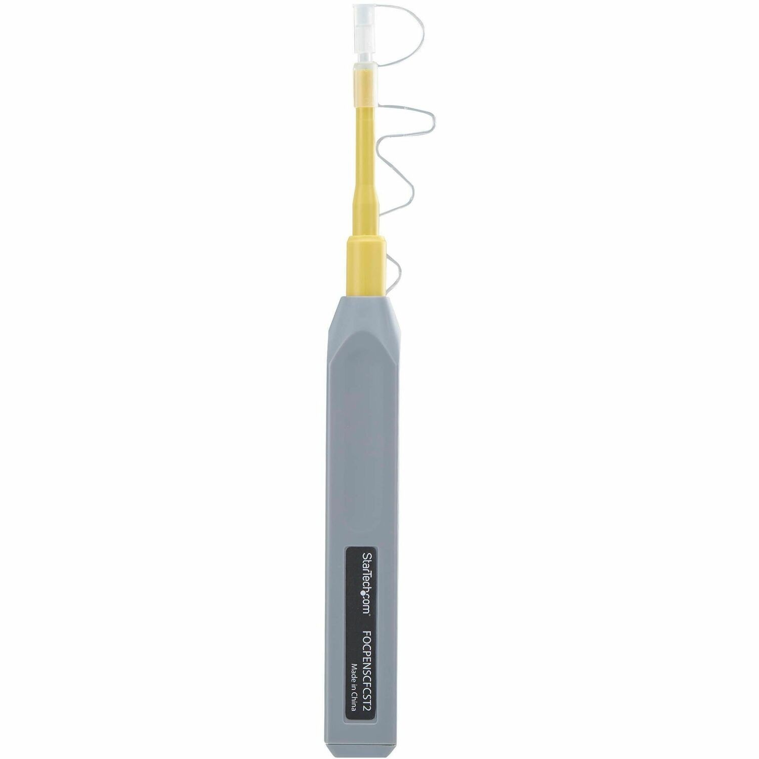 StarTech Fiber Optic Cleaning Pen, SC Fiber Cleaner for SC/ST/FC Connectors and Ports, For 800+ Cleanings