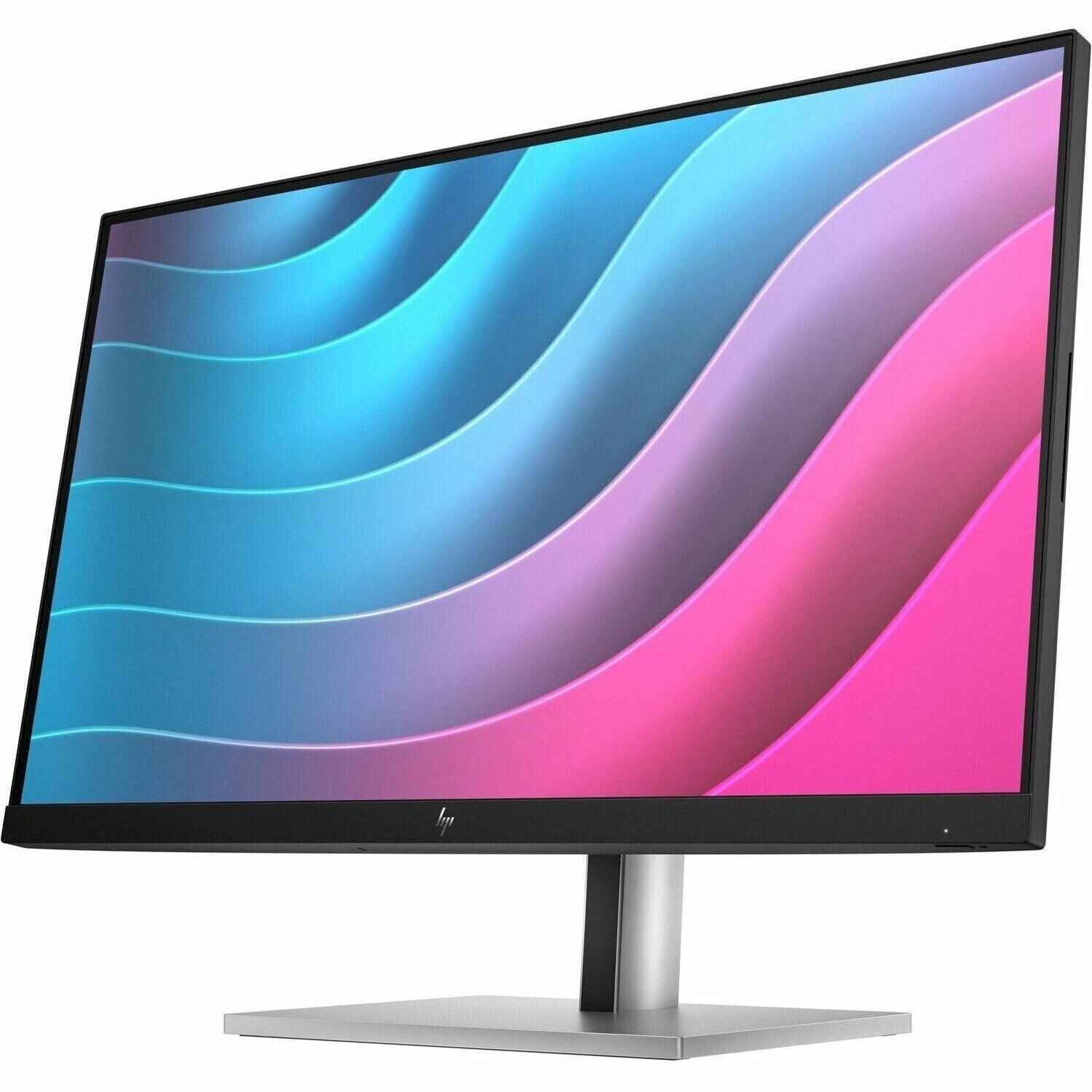 HP E24 G5 24" Class Full HD LED Monitor - 16:9 - Black, Silver