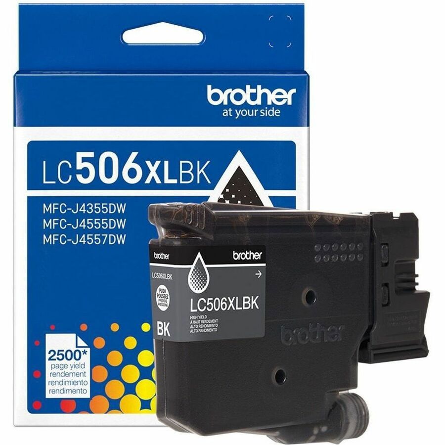 Brother LC506XLBK Original High Yield Inkjet Ink Cartridge - Black Pack