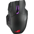 Asus ROG Spatha X Gaming Mouse - Radio Frequency - USB Type C - Optical - 12 Programmable Button(s)