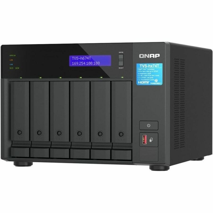 QNAP TVS-h674T-i5-32G SAN/NAS Storage System