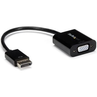 StarTech.com 5-Pack DisplayPort to VGA Adapter - DisplayPort 1.2 to VGA Monitor Active Adapter - DP to VGA Video Converter Dongle - M/F