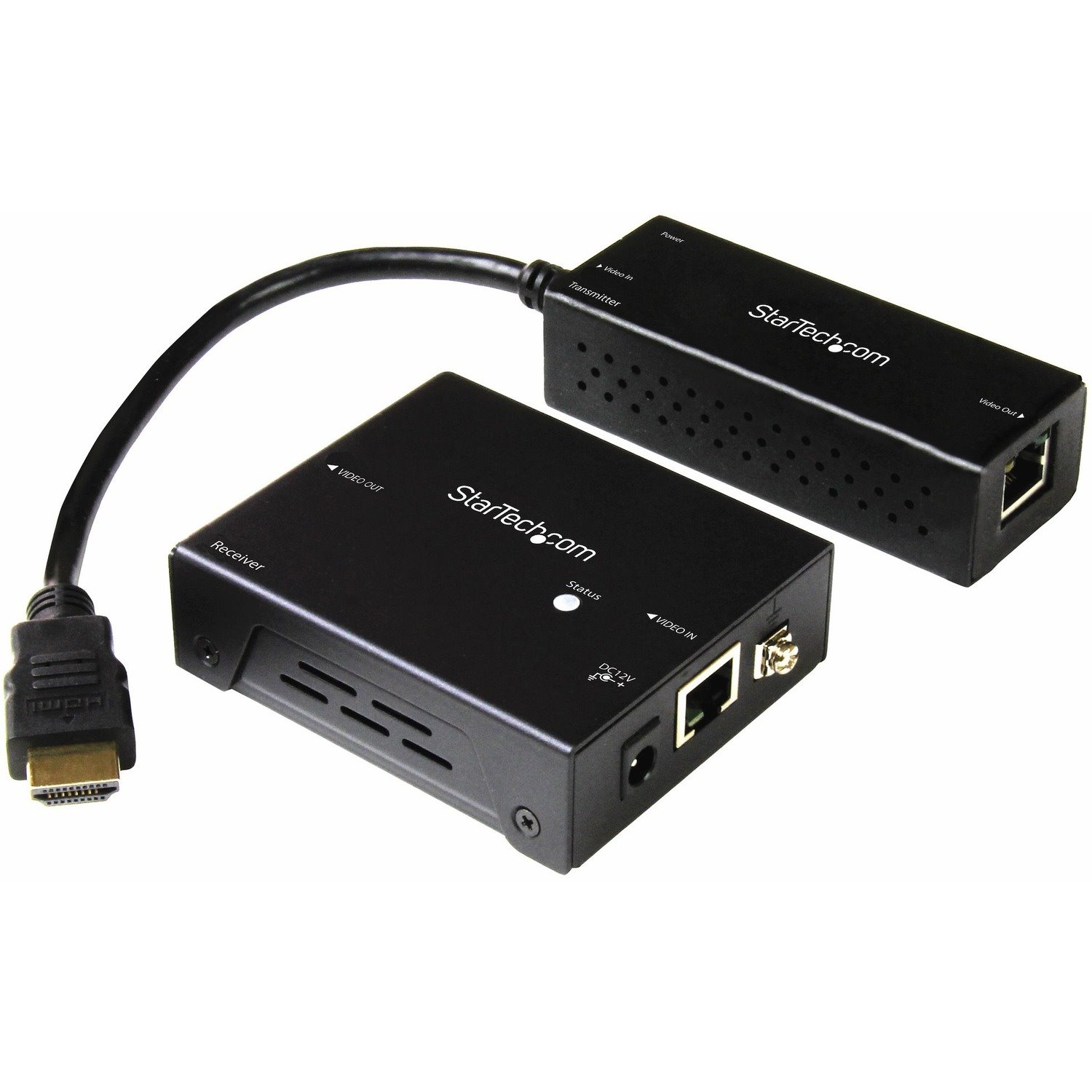 StarTech.com HDBaseT Extender Kit with Compact Transmitter - HDMI over CAT5 - Up to 4K