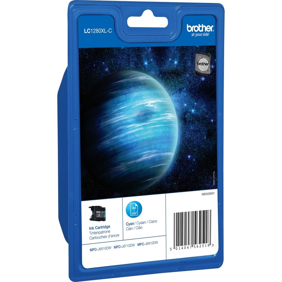 Brother Innobella LC1280XLCBP Original Inkjet Ink Cartridge - Cyan Pack