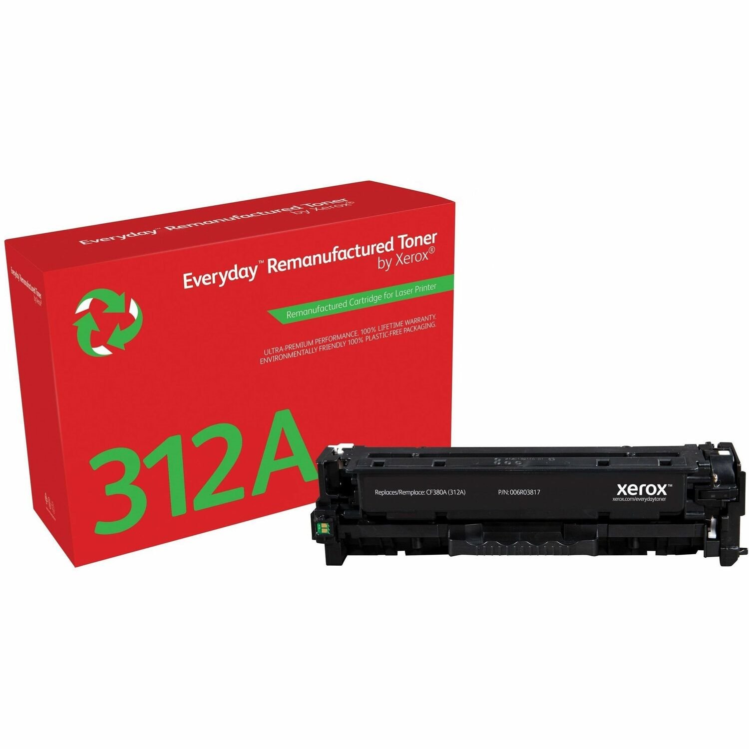 Xerox Everyday Standard Yield Laser Toner Cartridge 312A (CF380A) - Black - 1 / Pack