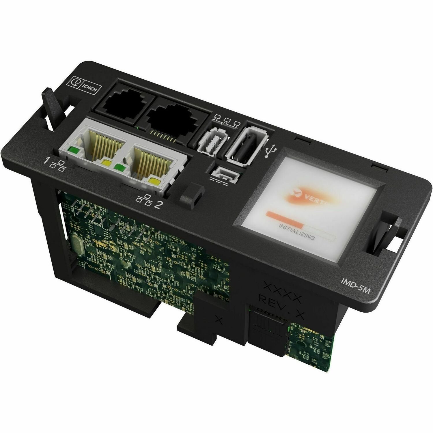 Vertiv Geist Universal Rack PDU with Next Generation IMD| 32A-63A| 208V-415V| (24) Combination C13/C19 Receptacles| 22kW Power Capacity| VP7UV0A3