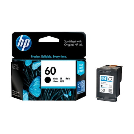 HP 60 Original Inkjet Ink Cartridge - Black Pack