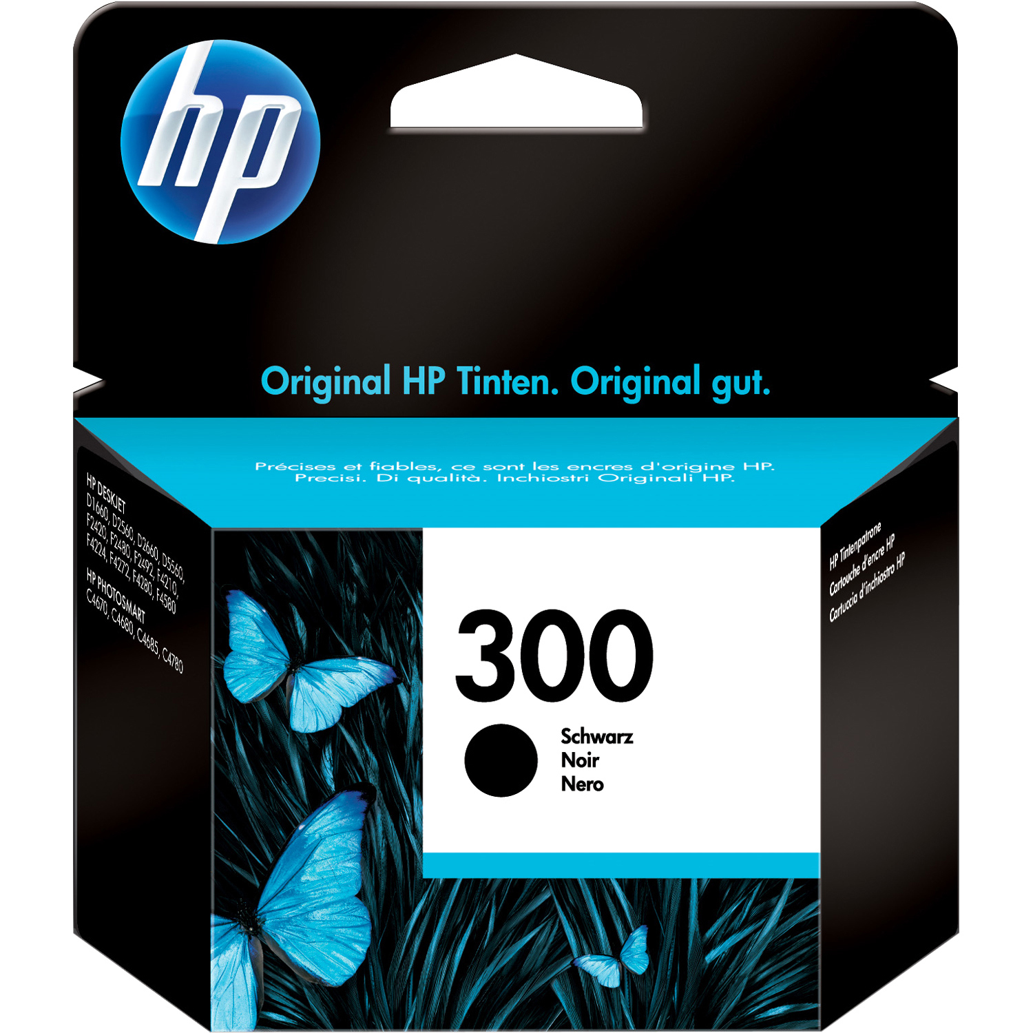 HP 300 Original Inkjet Ink Cartridge - Black Pack