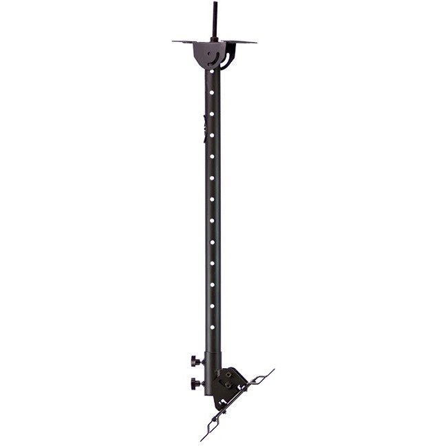 ViewZ VZ-CM308 Ceiling Mount for LED Monitor, Public View Monitor, Display, CCTV, Video Wall - Black