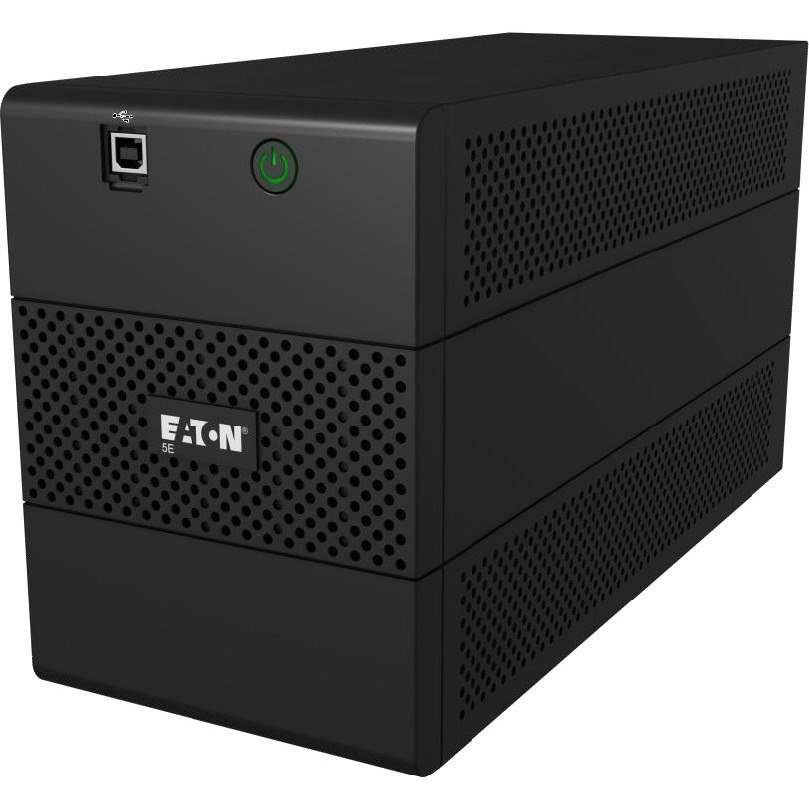 Eaton 5E UPS USB, 650 VA, 360 W, Input: C14, Outputs: (4) C13, Tower