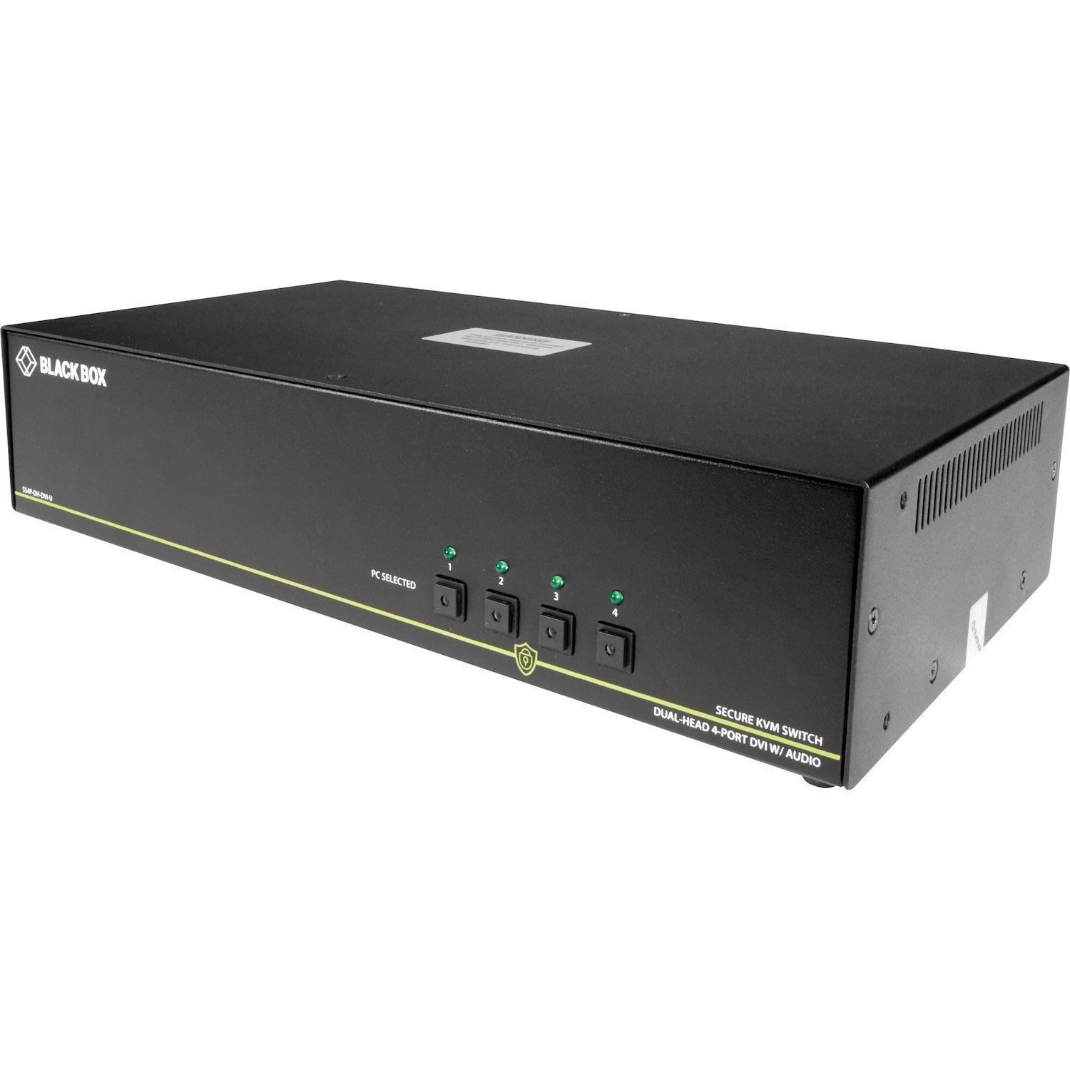 Black Box Niap 3.0 Secure KVM Switch - 2X Dvi-I Usb 4-Port