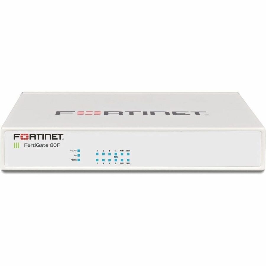 Fortinet FortiGate FG-80F-DSL Network Security/Firewall Appliance - 1 Year