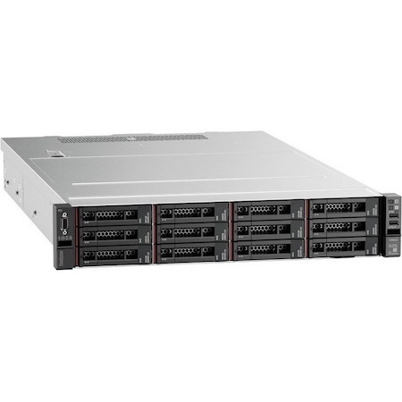 Lenovo ThinkSystem SR550 7X04A02SAU 2U Rack Server - 1 Xeon Silver 4110 2.10 GHz - 16 GB RAM - 12Gb/s SAS, Serial ATA/600 Controller