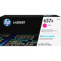 HP 657X (CF473X) Original High Yield Laser Toner Cartridge - Magenta - 1 Each