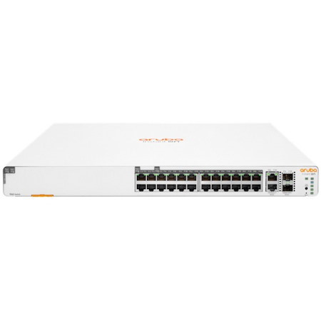 Aruba Instant On 1960 24 Ports Manageable Ethernet Switch - 10 Gigabit Ethernet, Gigabit Ethernet - 10GBase-T, 10GBase-X, 10/100/1000Base-T