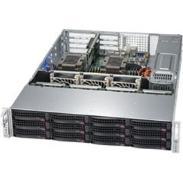 Supermicro SuperServer Server Barebone System - 2U Rack-mountable - Socket P LGA-3647 - 2 x Processor Support
