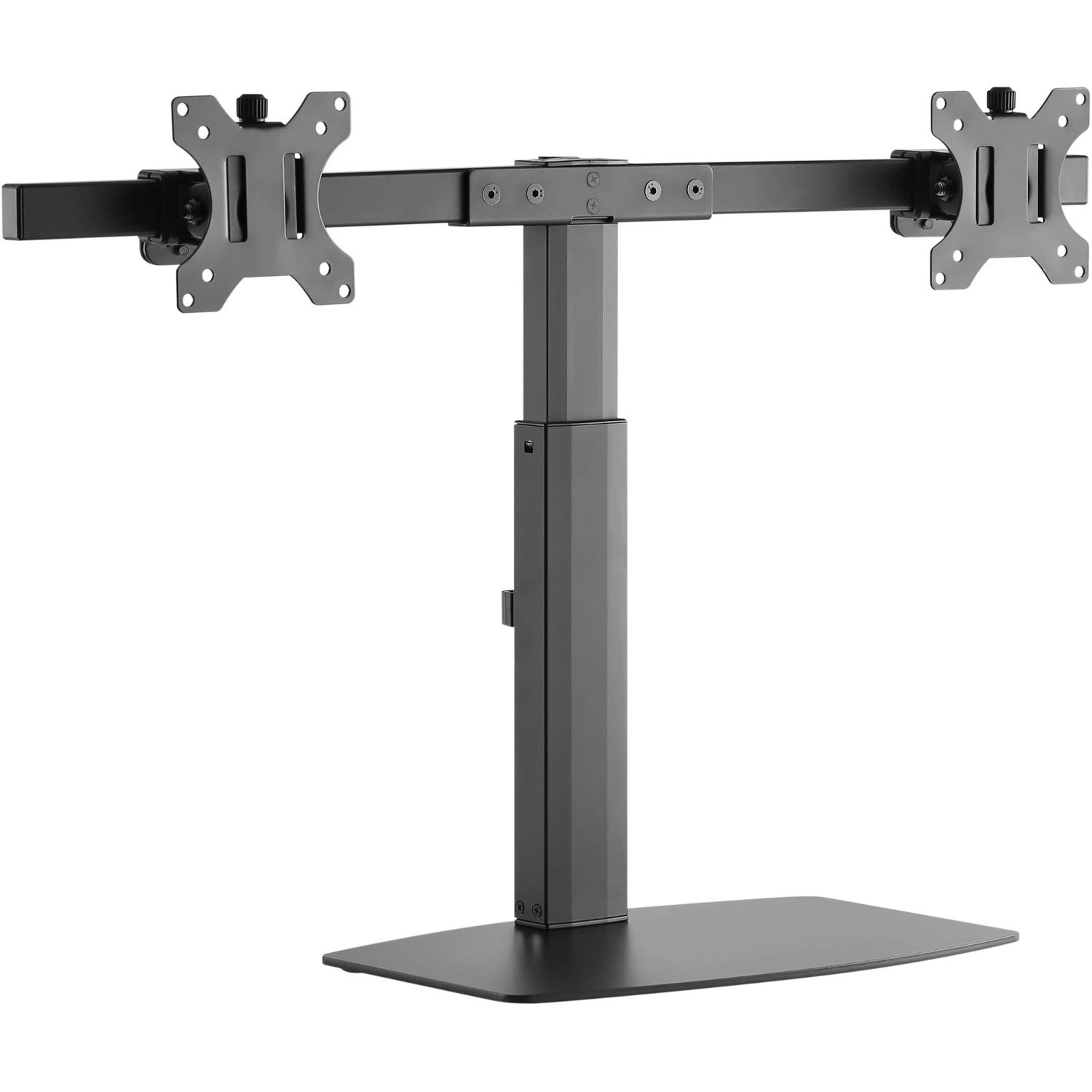 Amer Mounts Dual Screen Pneumatic Vertical Lift Monitor Stand