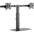 Amer Mounts Dual Screen Pneumatic Vertical Lift Monitor Stand