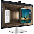 Dell UltraSharp U3224KB 32" Class Webcam 6K LED Monitor - 16:9 - Black, Silver