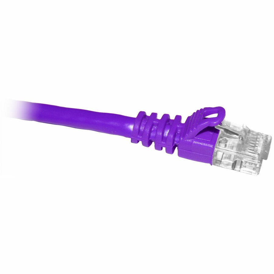 ClearLinks 25FT CAT6 550MHZ Purple Molded Snagless Patch Cable