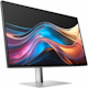 HP 727pq 27" Class WQHD LED Monitor - 16:9 - Natural Silver