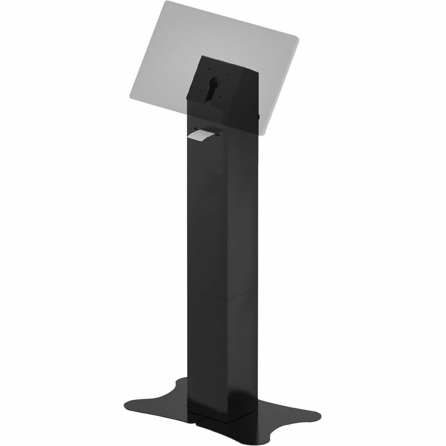 CTA Digital Floor Stand Kiosk w/ Printer Storage for Monitors up to 31.5"