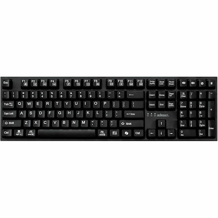 Adesso EasyTouch AKB-670UB Keyboard - Cable Connectivity - USB Interface - English (US)