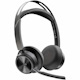Poly Voyager Focus 2-M USB-C-C Headset USB-C/A Adapter Charging Stand