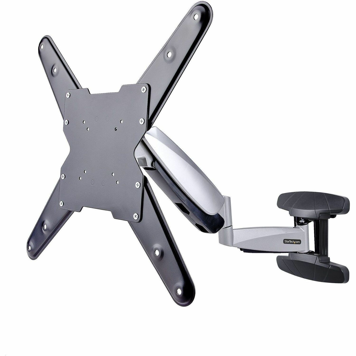 StarTech.com Wandmonteerbare VESA TV arm, Verstelbare Full Motion TV Muurbeugel voor 23"-55" Schermen, Uitschuifbaar/Kantelbaar/Zwenkbaar