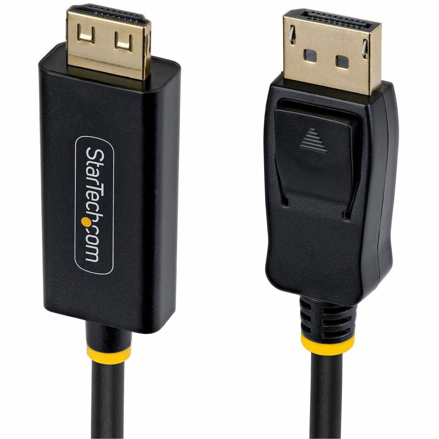 StarTech.com 2m DisplayPort naar HDMI Adapter Kabel met Grip Connectors, 4K 60Hz, HDR, Uni-Directionele DP naar HDMI Video Converter