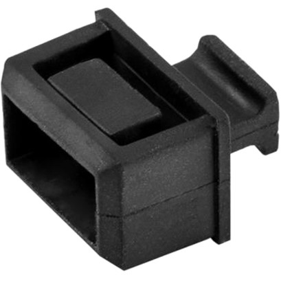 StarTech.com 10 Pack SFP Dust Cover for Open SFP/SFP+ Slots - Fiber Optic Dust Caps/Plugs - Pull Tab Network Switch Port Protector/Cover