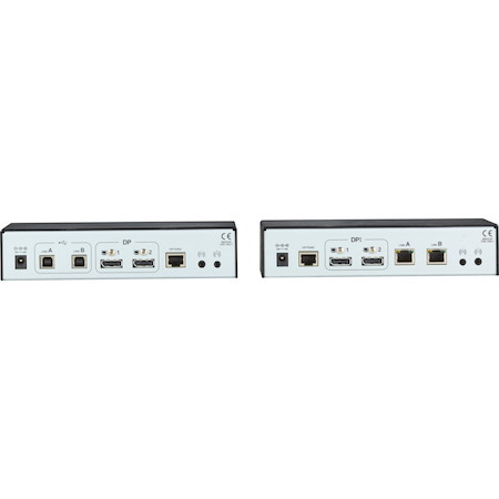 Black Box Dual-Head DisplayPort KVM Extender over CATx