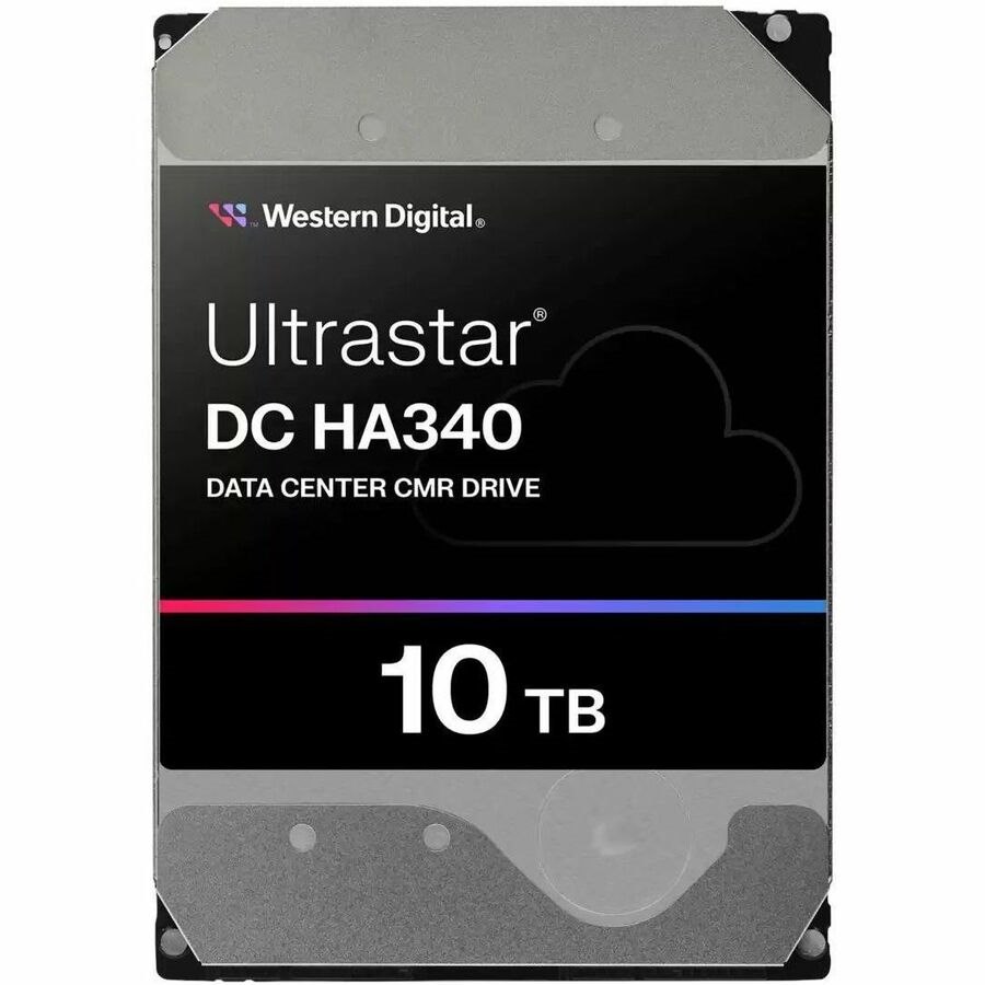 WD Ultrastar DC HA340 WUS721210BLE6L4 10 TB Hard Drive - 3.5" Internal - SATA - Conventional Magnetic Recording (CMR) Method