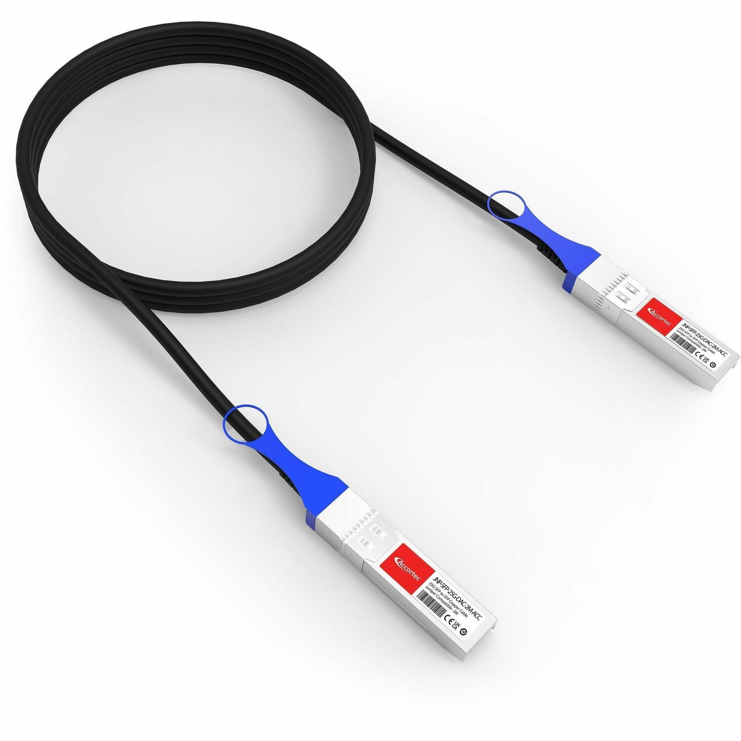 Accortec25G SFP to SFP Copper Cable Juniper Compatible- 2M