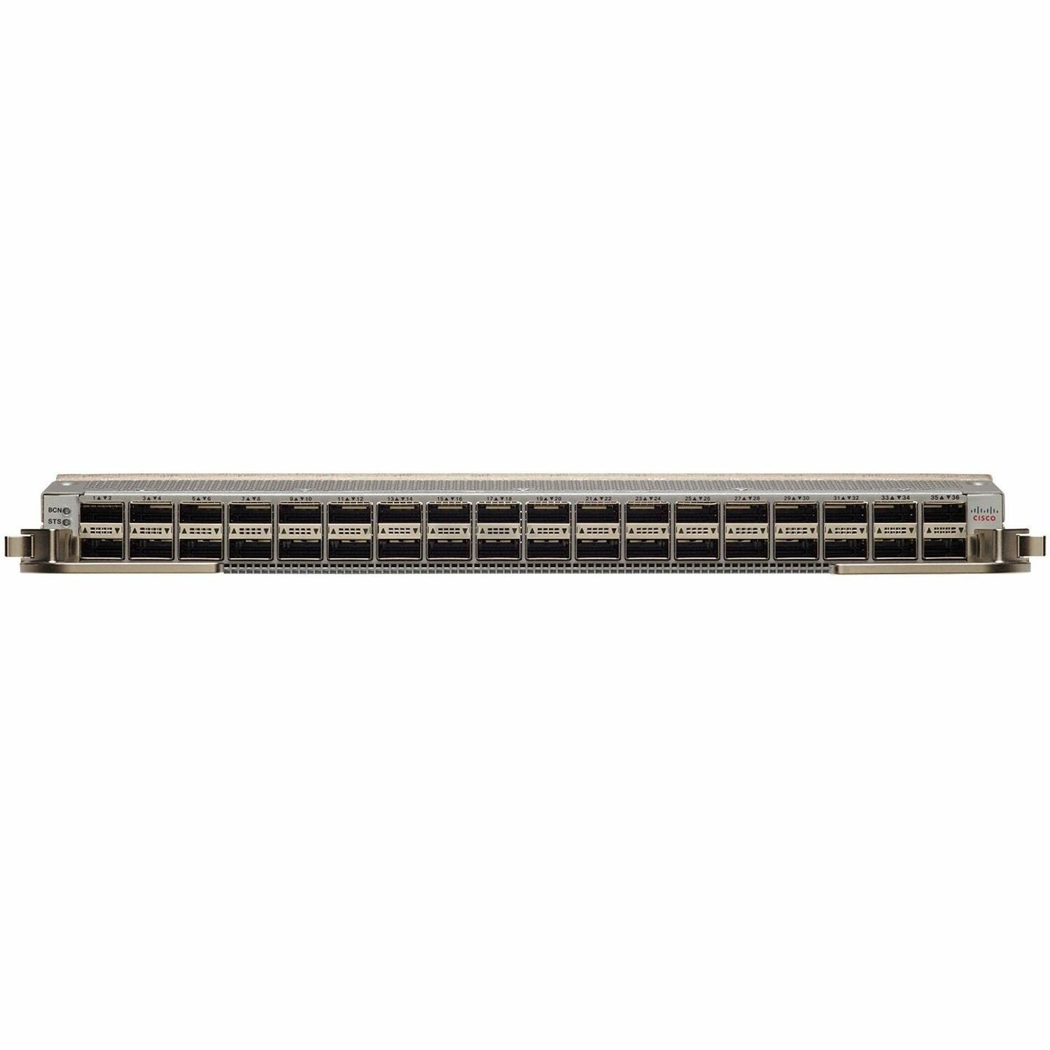 Cisco 36-Port 100-Gigabit Ethernet QSFP28 Line Card
