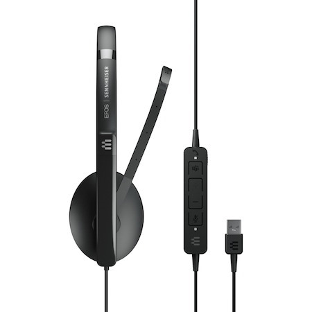 EPOS ADAPT ADAPT 160T ANC USB Wired On-ear Stereo Headset - Black