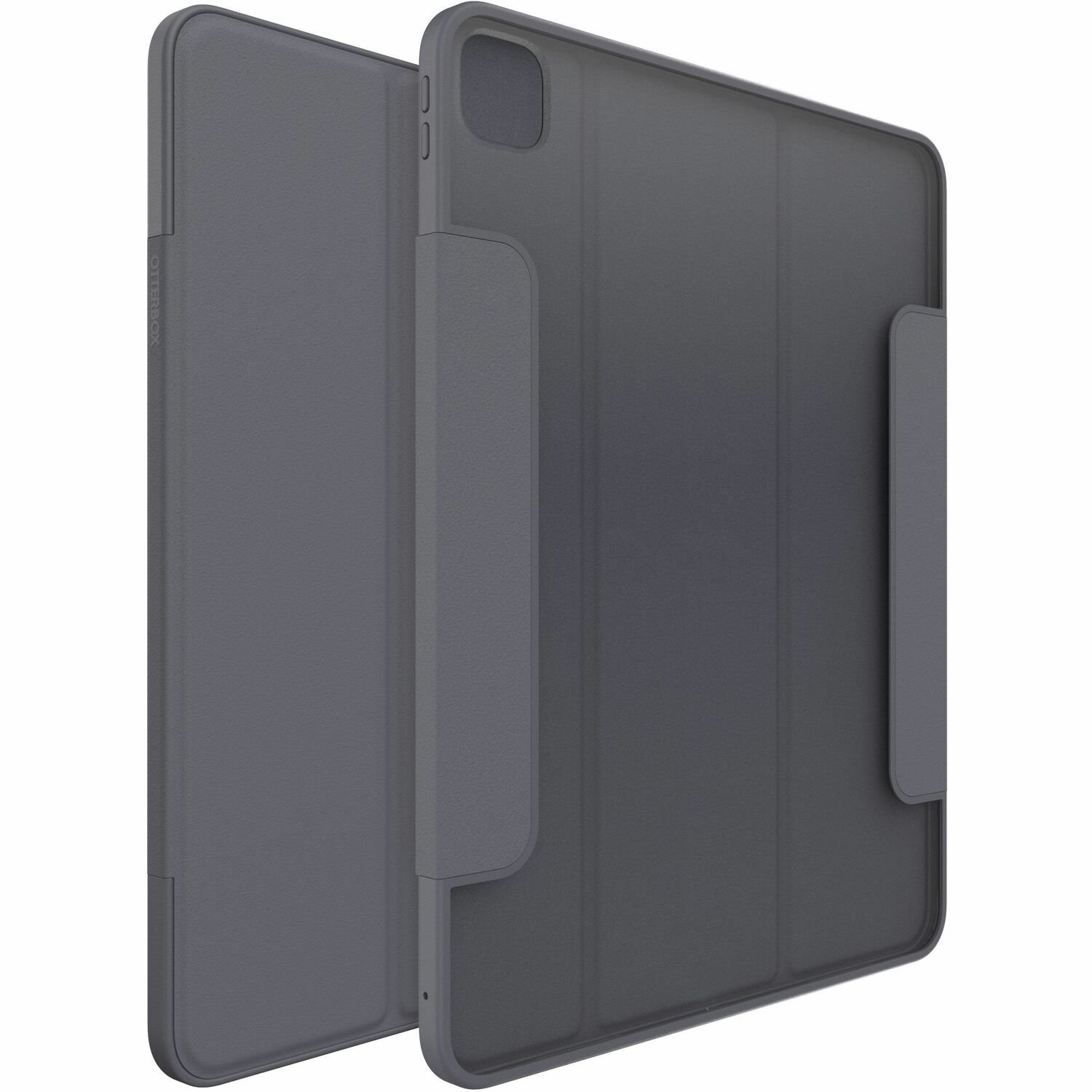 OtterBox Symmetry Series Folio Carrying Case (Folio) for 33 cm (13") Apple iPad Pro 13 (2024) Tablet - Thunderstorm (Clear/Dark Gray)