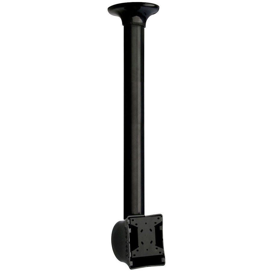 Flat Panel Ceiling Mount with Cord Management Covers For 13"-29" Flat Panel Displays Weighing Up to 40 lb With 17.13-31.92" (435.10 to 810.77mm) Adjustable Extension