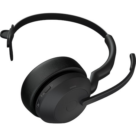 Jabra Evolve2 55 Wired/Wireless On-ear Mono Headset - Black